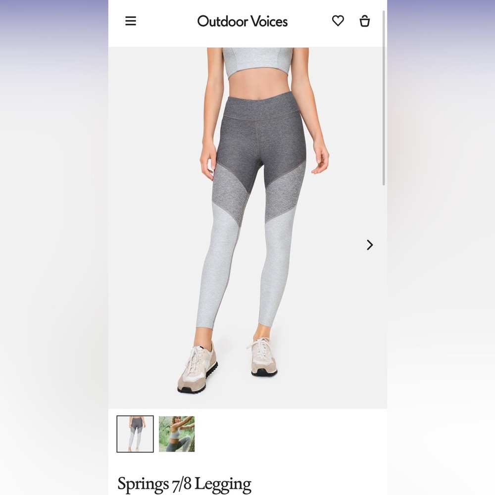 Outdoor voices leggings